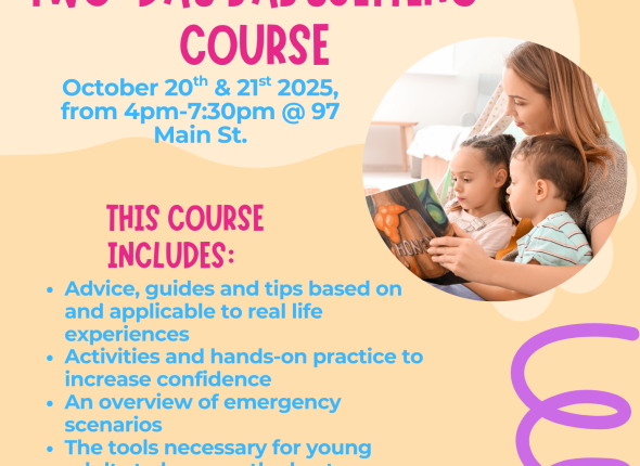 Babysitting course 2025